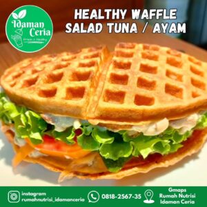 waffle salad ayam