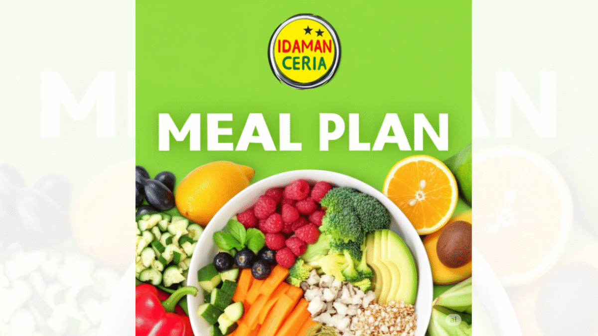 Meal Plan Diet Sekitar Kalimantan