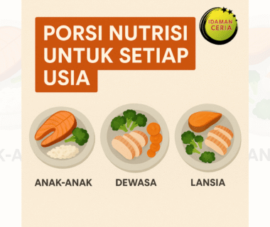 porsi nutrisi optimal